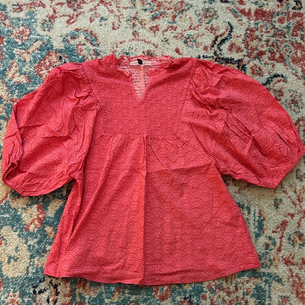 NWOT Michelle McDowell Jona blouse